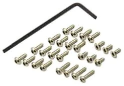 Kyosho Mini-Z Button HEX Screw Set (MR-03/Nickel) MZW440