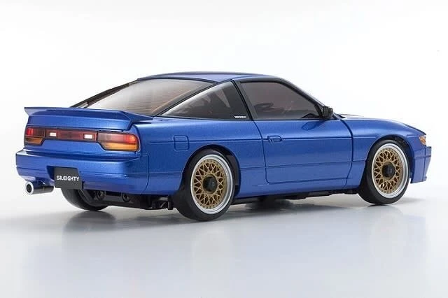 Kyosho (32136BL-B) MINI-Z MA-020S NISSAN SILEIGHTY With LED Blue Ready Set 4 Kyosho (32136BL-B) MINI-Z MA-020S NISSAN SILEIGHTY With LED Blue Ready Set - Image 2