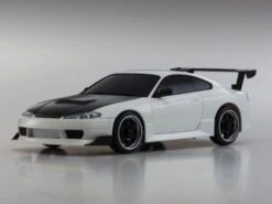 Kyosho Mini-Z ASC AWD Nissan Silvia S15 With GT Wing Body Set (White) ASC Autoscale Body Set MZP413CW -Kyosho 2990000065582 kyosho mini z asc awd nissan silvia s15 with gt wing body set white asc autoscale 2 40220