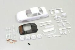 Kyosho (MZN178) NISSAN SILVIA S13 White Body Set(w/Wheel) -Kyosho 2990000065704 kyosho mzn178 nissan silvia s13 white body setw wheel 150642495 91053