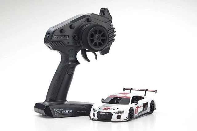 Kyosho (32323AS-B) MINI-Z RWD Audi R8 LMS White 2 (Open Box) 3 Kyosho (32323AS-B) MINI-Z RWD Audi R8 LMS White 2 (Open Box)
