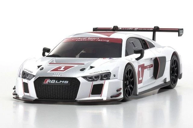 Kyosho (32323AS-B) MINI-Z RWD Audi R8 LMS White 2 (Open Box) 5 Kyosho (32323AS-B) MINI-Z RWD Audi R8 LMS White 2 (Open Box) - Image 3