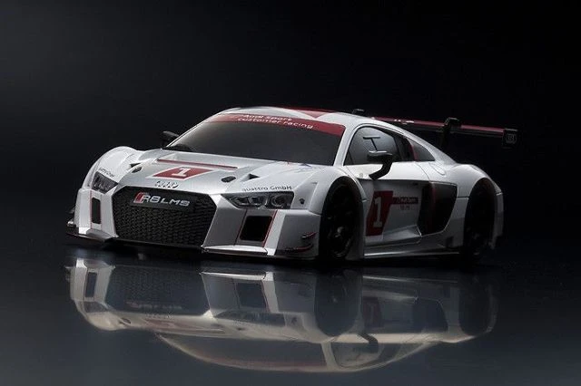 Kyosho (32323AS-B) MINI-Z RWD Audi R8 LMS White 2 (Open Box) 4 Kyosho (32323AS-B) MINI-Z RWD Audi R8 LMS White 2 (Open Box) - Image 2