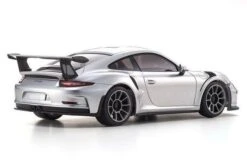 Kyosho 32321S-B MINI-Z RWD Porsche 911 GT3 RS GT-Silver Metallic RS -Kyosho 2990000078162 kyosho 32321s b mini z rwd porsche 911 gt3 rs gt silver metallic rs 3