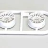 Kyosho (MZH131W-N15) Multi Wheel II N/Offset 1.5(White/RE30/2pcs) -Kyosho 2990000083043 kyosho mzh131w n15 multi wheel ii n offset 15white re30 2pcs 815082312