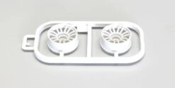 Kyosho (MZH131W-N25) Multi Wheel II N/Offset 2.5 (White/RE30/2pcs)