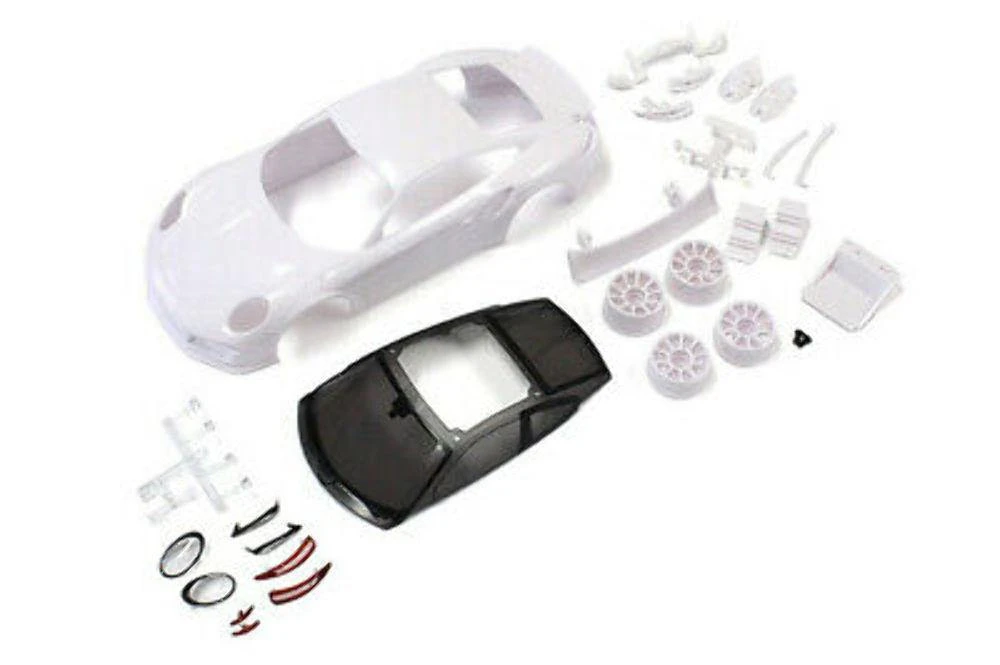 Kyosho Mini-Z Porsche911GT3RS White Body Set MZN180 7 Kyosho Mini-Z Porsche911GT3RS White Body Set MZN180 - Image 5