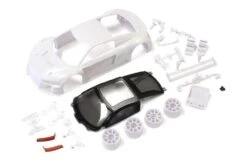 Kyosho (MZN189) Audi R8LMS2015/16 White Body Set(w/Wheels) -Kyosho 2990000083142 kyosho mzn189 audi r8lms2015 16 white body setw wheels 152479348 82674