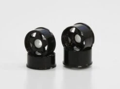 Kyosho Mini-Z (MZH227BK) Wheel Set (Ferrari F40/Black) -Kyosho 2990000084583 kyosho mini z mzh227bk wheel set ferrari f40 black 35726