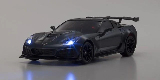 Kyosho Mini-Z 32334GM RWD Corvette ZR1 Shadow Gray Metallic W/LED 6 Kyosho Mini-Z 32334GM RWD Corvette ZR1 Shadow Gray Metallic W/LED - Image 4
