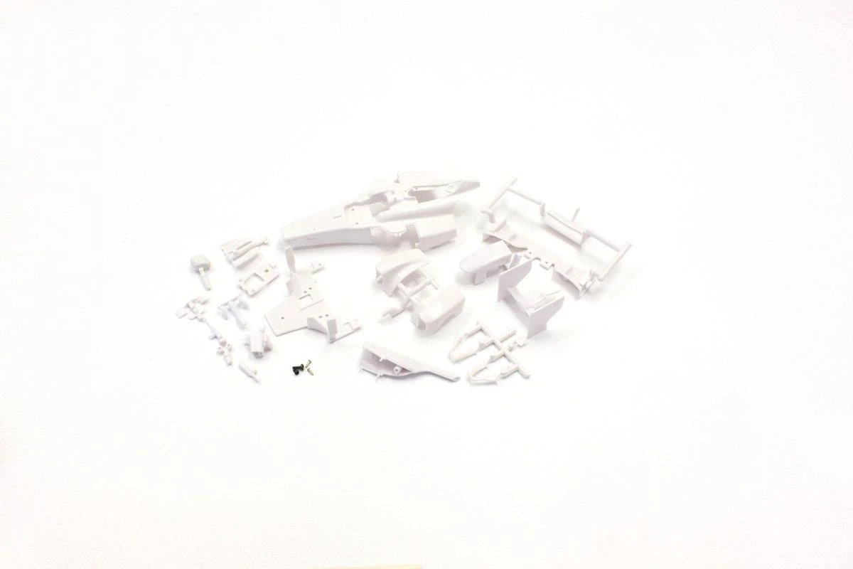 Kyosho McLaren Mercedes MP4-25 White Body Set MFB104 4 Kyosho McLaren Mercedes MP4-25 White Body Set MFB104 - Image 2