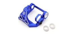 Kyosho R246-1355 MM One Piece Aluminum Motor Mount (MR-03) Blue