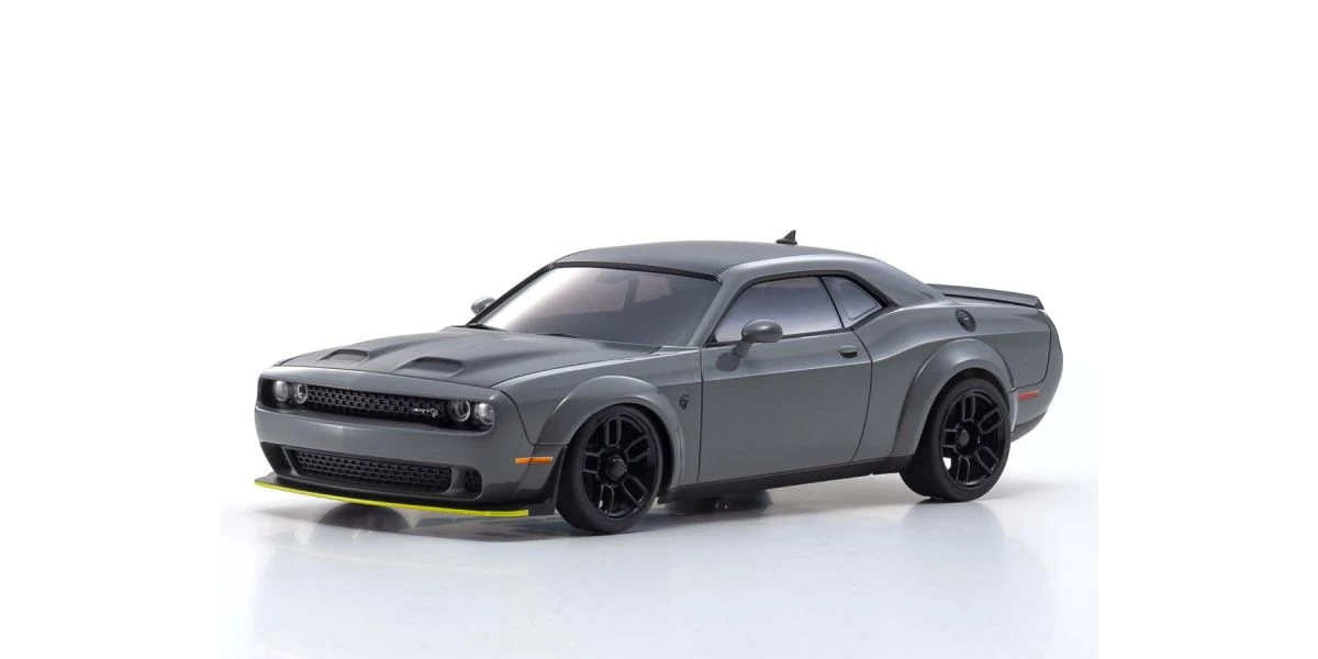Kyosho MINI-Z AWD Challenger Gray SRT Hellcat Redeye 32621G 4 Kyosho MINI-Z AWD Challenger Gray SRT Hellcat Redeye 32621G - Image 2
