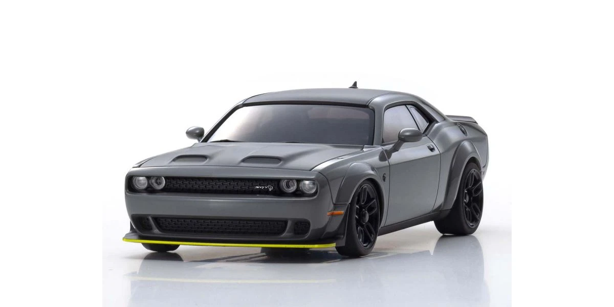 Kyosho MINI-Z AWD Challenger Gray SRT Hellcat Redeye 32621G 6 Kyosho MINI-Z AWD Challenger Gray SRT Hellcat Redeye 32621G - Image 4