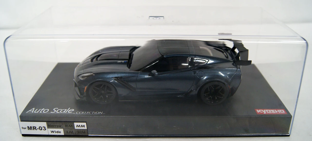 Kyosho MZP240GM ASC MR-03W-MM Chevrolet Corvette ZR1 Gray 3 Kyosho MZP240GM ASC MR-03W-MM Chevrolet Corvette ZR1 Gray