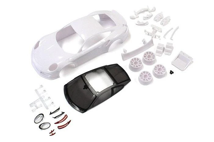 Kyosho Mini-Z Porsche911GT3RS White Body Set MZN180 3 Kyosho Mini-Z Porsche911GT3RS White Body Set MZN180