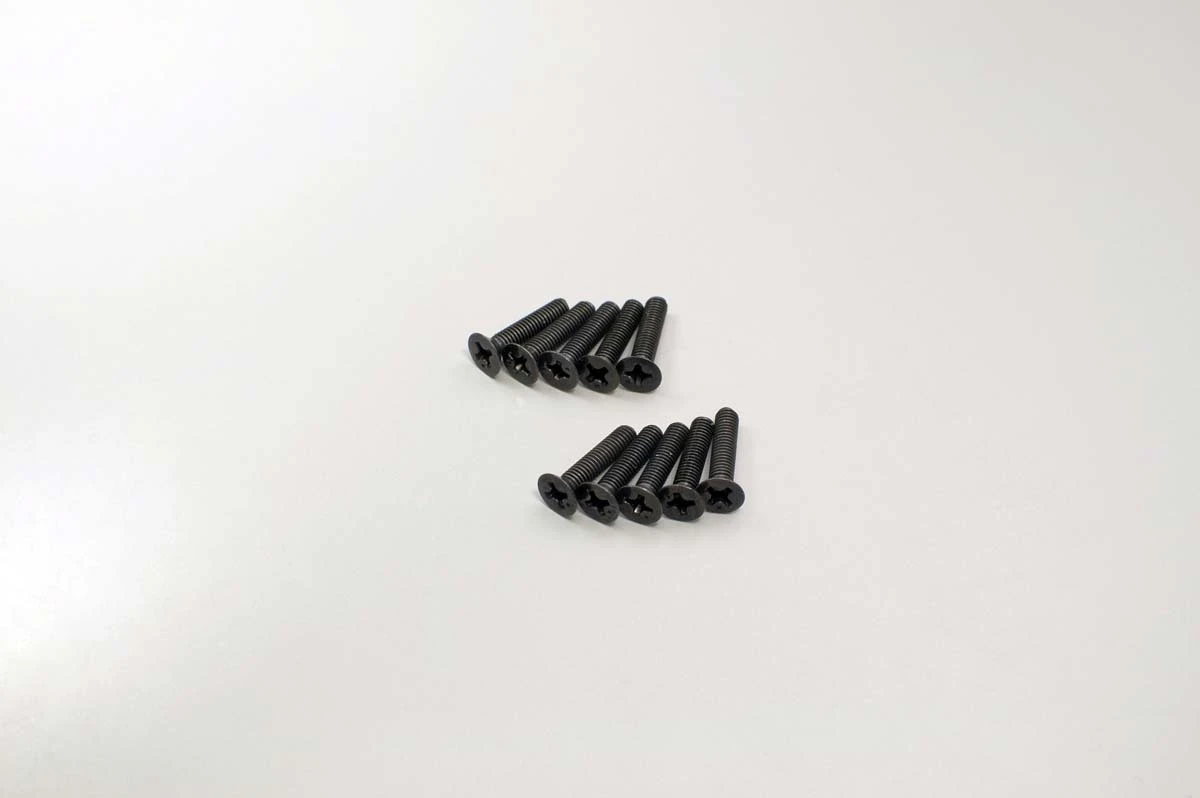 Kyosho Flat Head Screw(M3x14/10pcs) 3 Kyosho Flat Head Screw(M3x14/10pcs)
