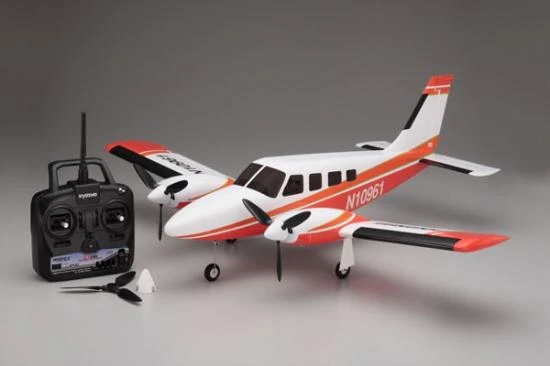 Kyosho Airium Piper PA34 VE29 Twin R/S Red KYO-10961RS-R 3 Kyosho Airium Piper PA34 VE29 Twin R/S Red KYO-10961RS-R