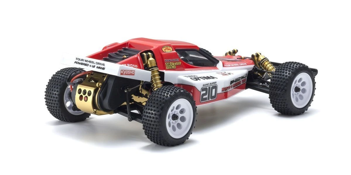 Kyosho 1/10 4WD EP Racing Buggy TURBO OPTIMA Kit 30619 4 Kyosho 1/10 4WD EP Racing Buggy TURBO OPTIMA Kit 30619 - Image 2