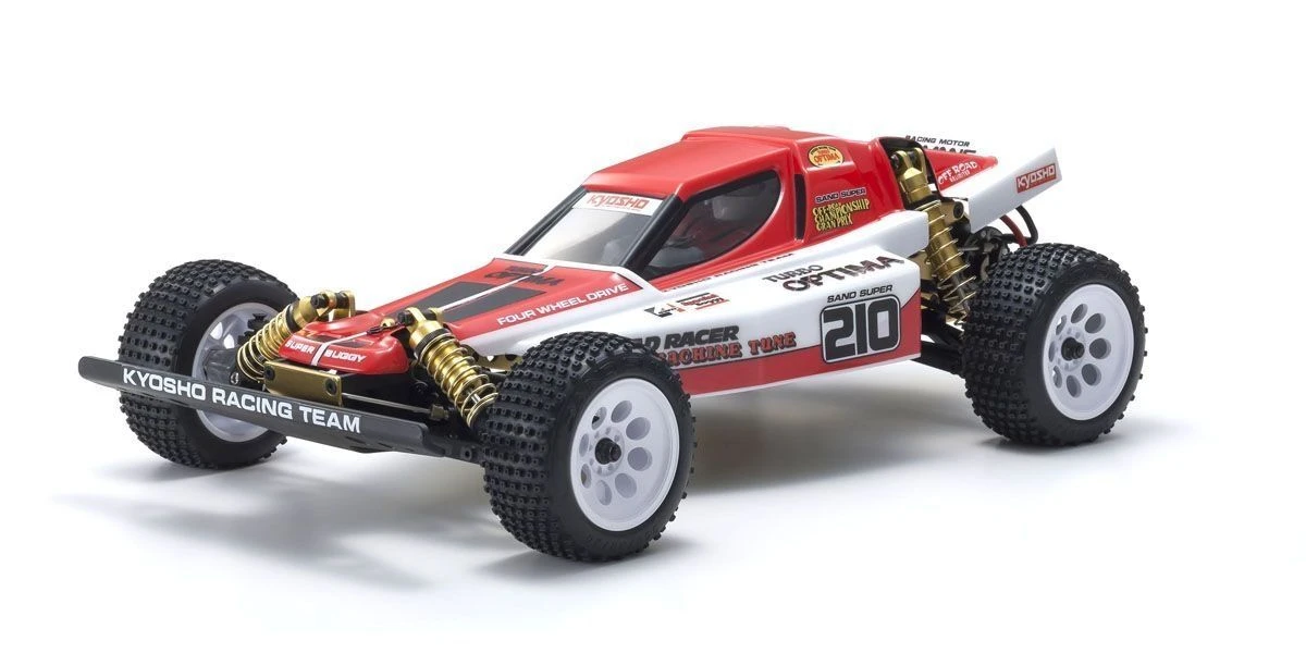 Kyosho 1/10 4WD EP Racing Buggy TURBO OPTIMA Kit 30619 3 Kyosho 1/10 4WD EP Racing Buggy TURBO OPTIMA Kit 30619
