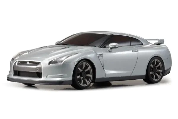 Kyosho 32331S MINI-Z RWD MR-03 Readyset NISSAN GT-R (R35) Ultimate Metal Silver 4 Kyosho 32331S MINI-Z RWD MR-03 Readyset NISSAN GT-R (R35) Ultimate Metal Silver - Image 2