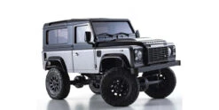 Kyosho 1/24 MINI-Z 4x4 MX-01 Readyset Land Rover Defender Corris Gray/Santorini Black -Kyosho KYO 32526GM 6