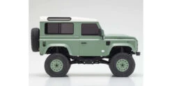 Kyosho 1/24 MINI-Z 4x4 MX-01 Readyset Land Rover Defender Grasmere Green/Alaska White -Kyosho KYO 32527GR 4