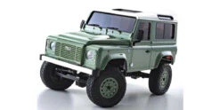 Kyosho 1/24 MINI-Z 4x4 MX-01 Readyset Land Rover Defender Grasmere Green/Alaska White -Kyosho KYO 32527GR 6