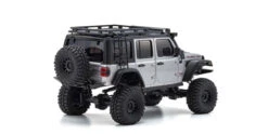 Kyosho MINI-Z 4x4 MX-01 Readyset Jeep Wrangler Unlimited Rubicon W/Acc. Billet Silver [32528S] -Kyosho KYO 32528S 2