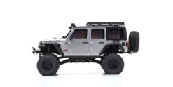 Kyosho MINI-Z 4x4 MX-01 Readyset Jeep Wrangler Unlimited Rubicon W/Acc. Billet Silver [32528S] -Kyosho KYO 32528S 3