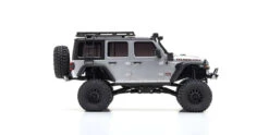 Kyosho MINI-Z 4x4 MX-01 Readyset Jeep Wrangler Unlimited Rubicon W/Acc. Billet Silver [32528S] -Kyosho KYO 32528S 4