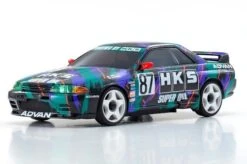 Kyosho Minute AWD HKS Skyline (R32 GT-R) 1993 # 87 32618HK -Kyosho KYO 32618HK 1