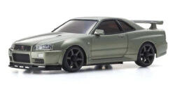 Kyosho 1/24 Mini-Z Nissan Skyline GT-R (R34) V.Spec II Nur Millennium Jade AWD [32624MJ] -Kyosho KYO 32624MJ 3