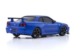 Kyosho MINI-Z AWD MA-020 Readyset Nissan Skyline GT-R V.spec II Nur (R34) (Metallic Blue) [32629MB] -Kyosho KYO 32629MB 2