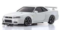 Kyosho MINI-Z AWD MA-020 Readyset Nissan Skyline GT-R V.spec II Nur (R34) (White) [32629W] -Kyosho KYO 32629W 3