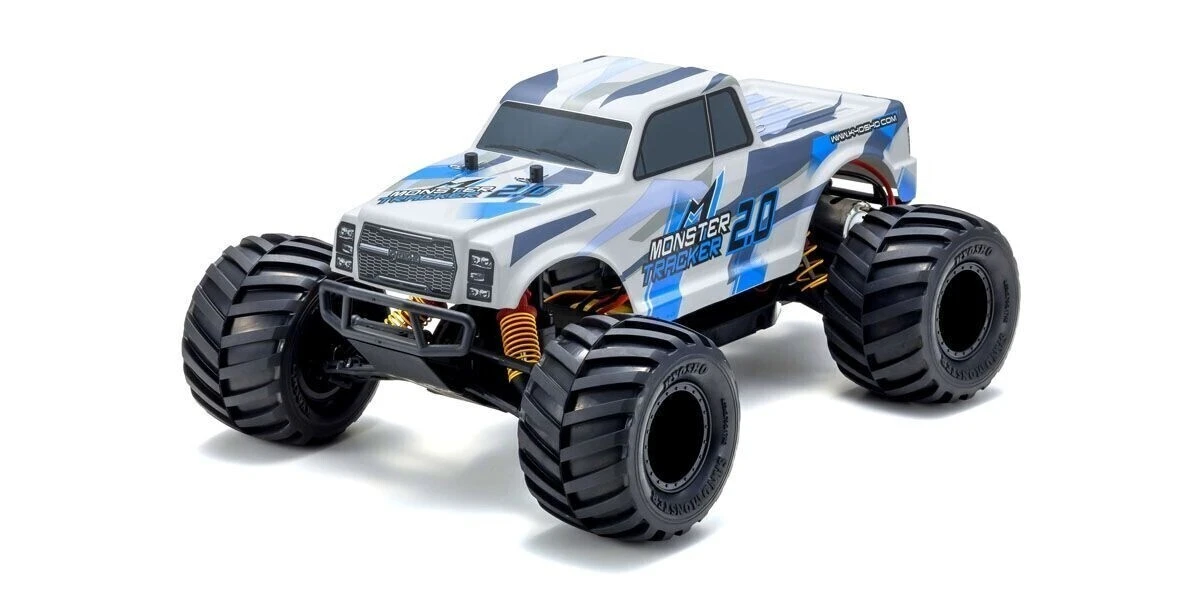 Kyosho 1/10 EP 2WD Monster Tracker 2.0 RTR (Blue) 4 Kyosho 1/10 EP 2WD Monster Tracker 2.0 RTR (Blue) - Image 2