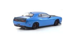 Kyosho 1/10 Fazer Mk2 2015 Dodge Challenger SRT Hellcat Crazy Blue 4WD Electric Car Readyset [34415T2] -Kyosho KYO 34415T2 2