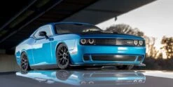 Kyosho 1/10 Fazer Mk2 2015 Dodge Challenger SRT Hellcat Crazy Blue 4WD Electric Car Readyset [34415T2] -Kyosho KYO 34415T2 9