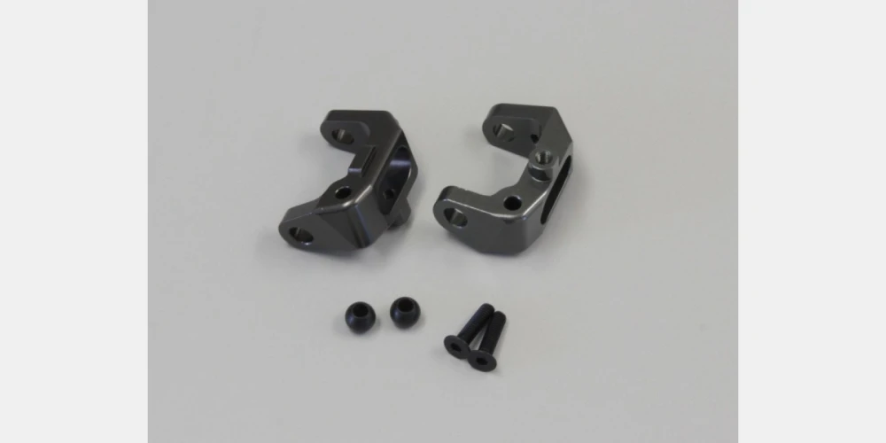 Kyosho Aluminum Front Hub Gunmetal (Optima) 3 Kyosho Aluminum Front Hub Gunmetal (Optima)