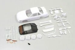 Kyosho (MZN178) NISSAN SILVIA S13 White Body Set(w/Wheel) -Kyosho apiej2v6u 12466