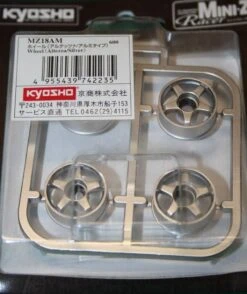 Kyosho Mini-Z (MZ18AM) Wheel Altezza Silver Finish