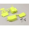 Kyosho Receiver And Battery Box Inferno Mp9 Fluo Yellow IFF001KY -Kyosho iff001ky