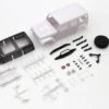 Kyosho JEEP WRANGLER RUBBICON White Body Set MXN01 1 Kyosho JEEP WRANGLER RUBBICON White Body Set MXN01 -Kyosho mxn01