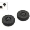 Kyosho Premounted Tire/Wheelw/Weight2pcs 4Runner MXTH001HW -Kyosho mxth001hw