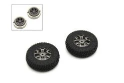 Kyosho Premounted Tire/Wheelw/Weight2pcs Jimny Sierra MXTH002HW